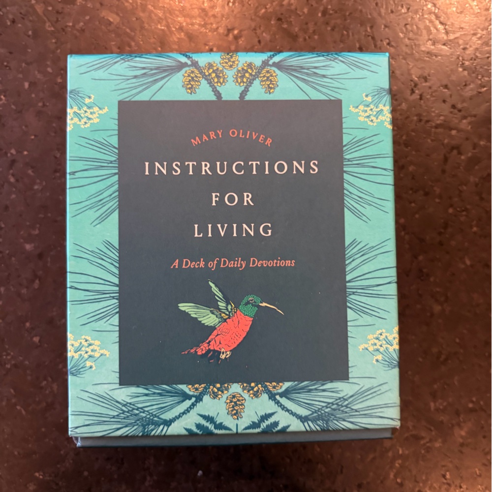 Instructions for Living Daily Devotions Deck - Teal
